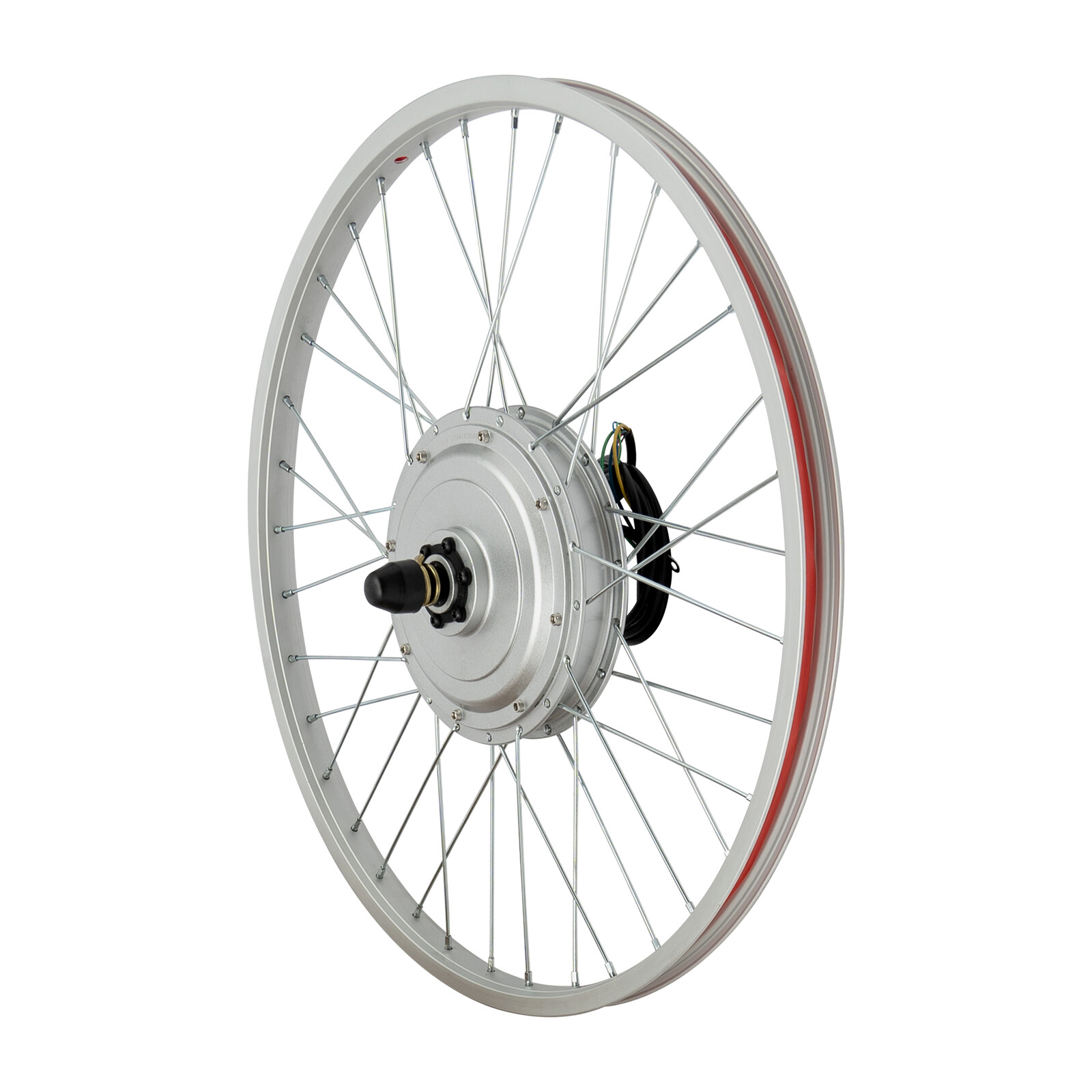 24″ 36V 750W Electric Bicycle Conversion Kit Front Wheel Kit Ebike Hub Motor Set