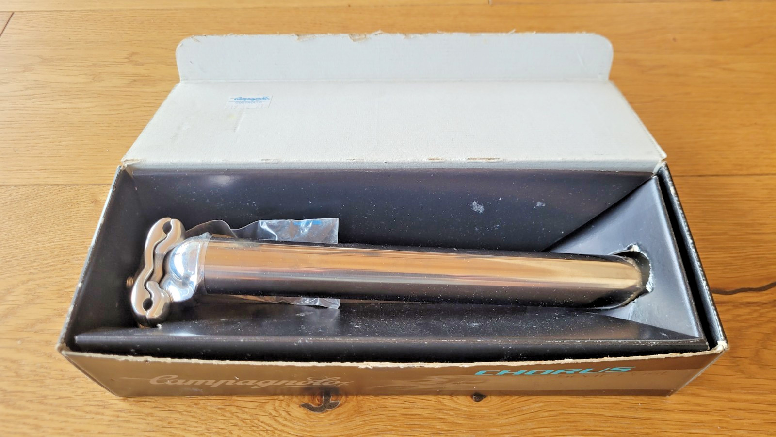 NIB CAMPAGNOLO CHORUS TITANIUM 27.2 seatpost italian road bike NOS