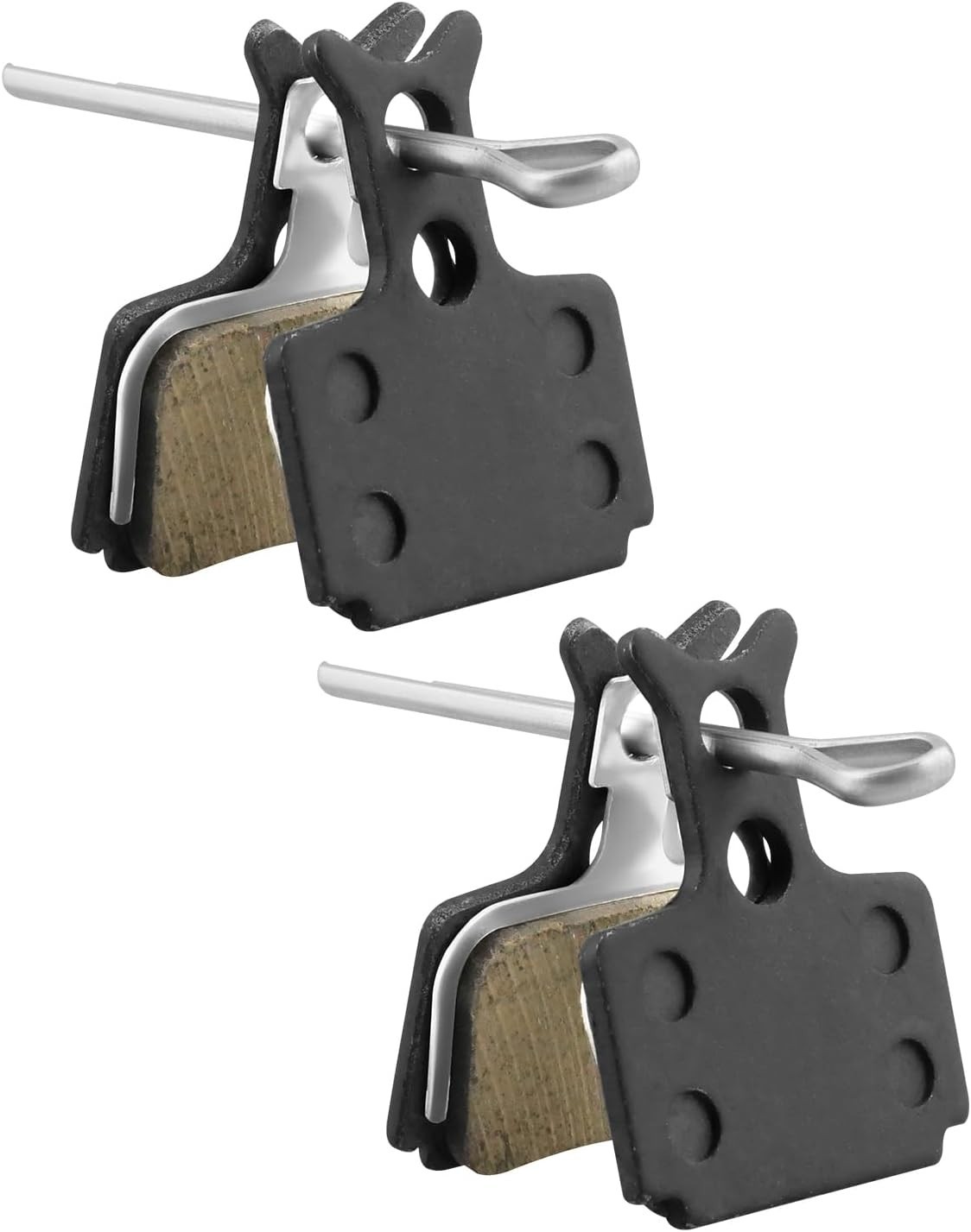 2PCS E-Bike Brake Pads Replacement for Jetson Haze Electric Bicycle Front & R…