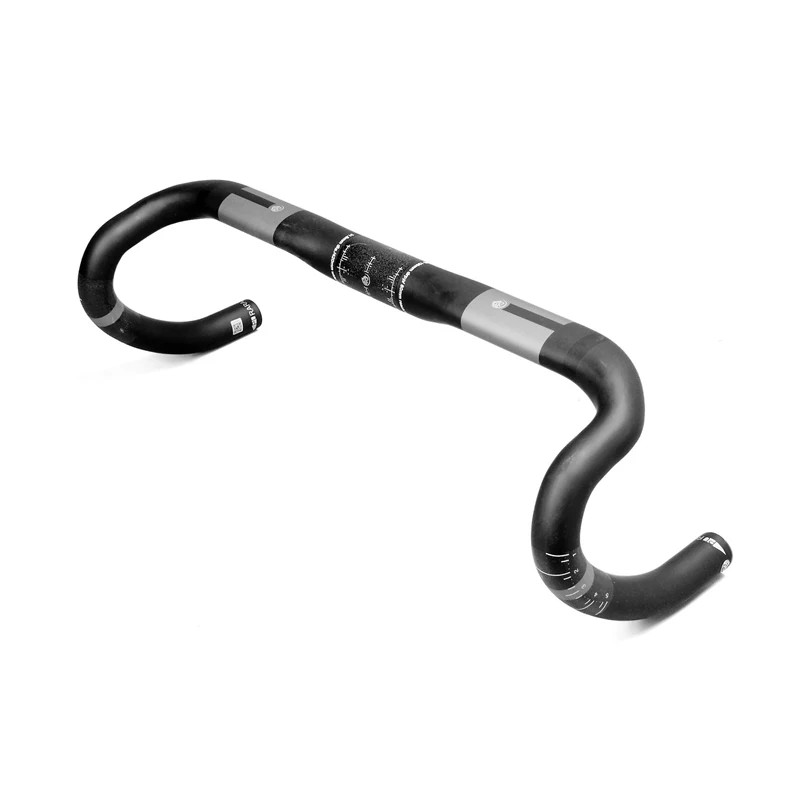 Full Carbon Road Bicycle Racing UD Matt Integrated Handlebar 31.8mm Bent Bar