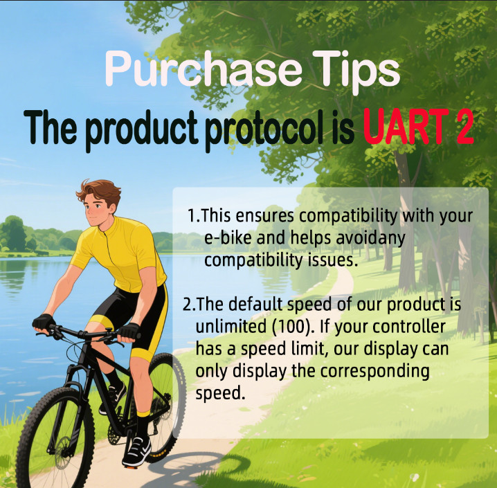 UART2 Ergonomic Wired Cycling Computer Waterproof LCD Speed for MTB Bike Road
