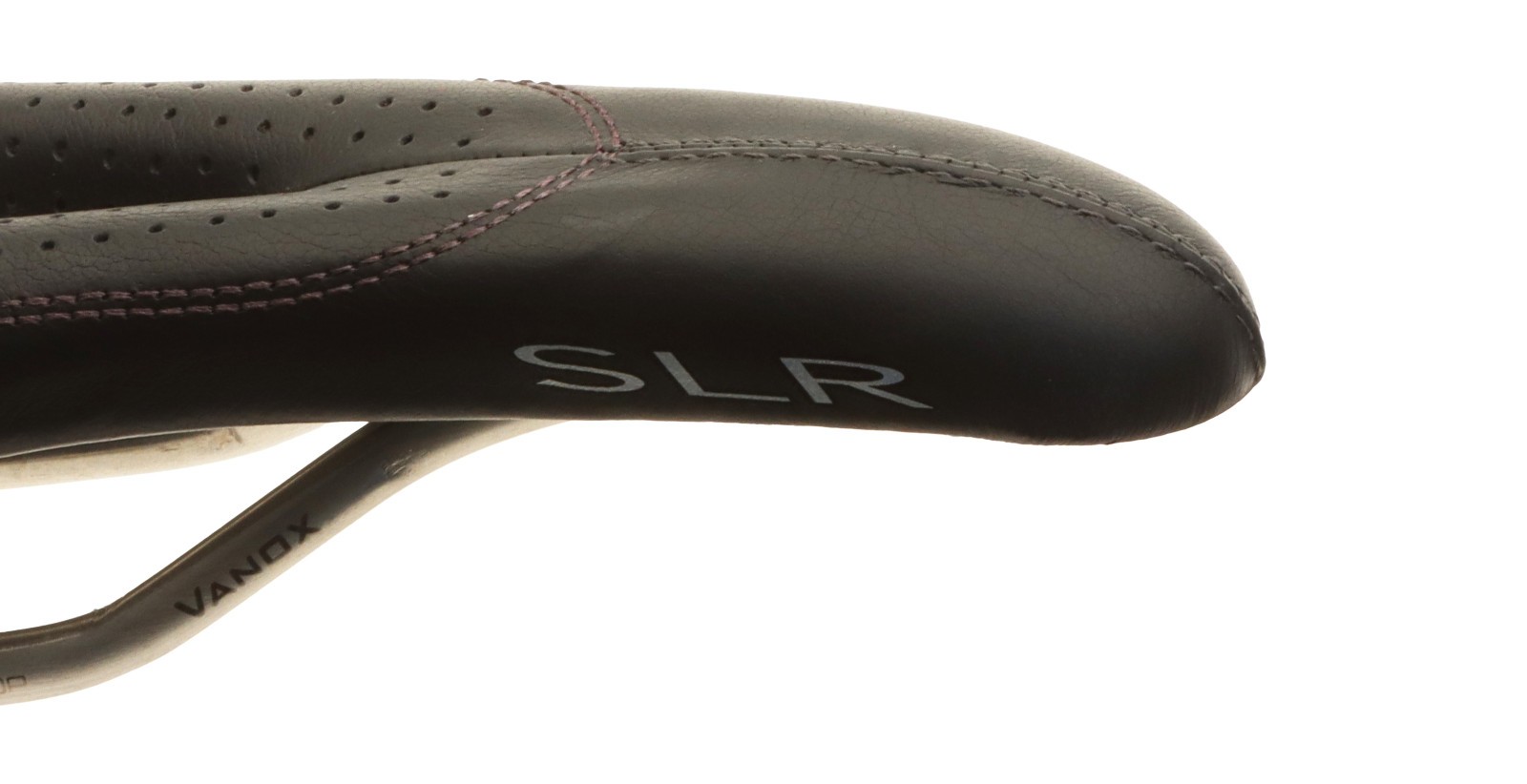 Selle Italia SLR Saddle Gel Flow Vanox Rails Black Perf Leather NIB NOS NEW