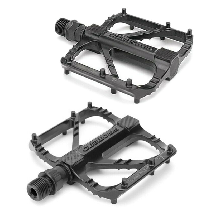 9/16″ Bicycle Universal Bike Pedals Bicycle Aluminum Non-Slip Flat Bearing Pedal