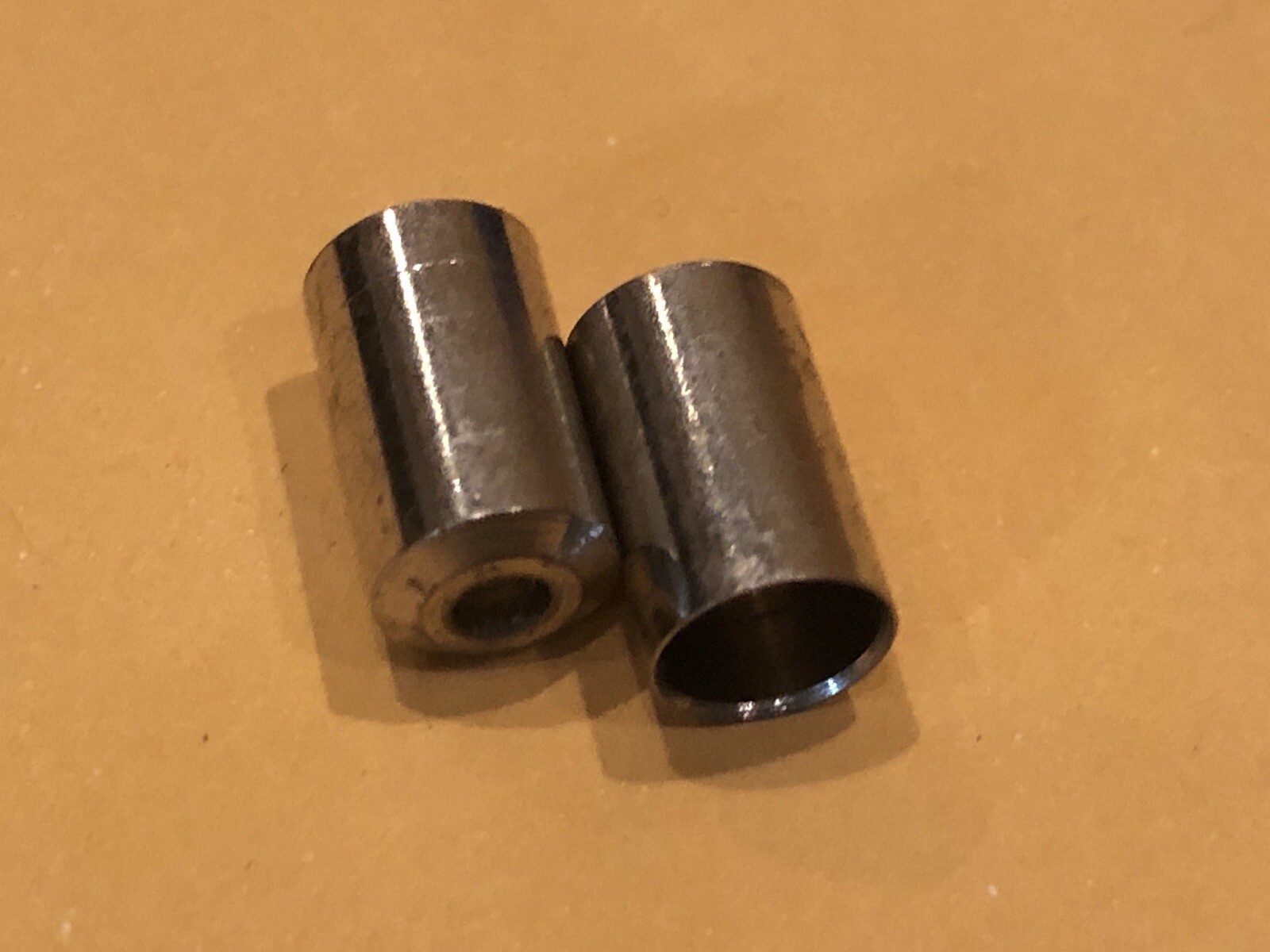 2 NOS Dia Compe Brake Cable Ferrules 5 X 10 mm