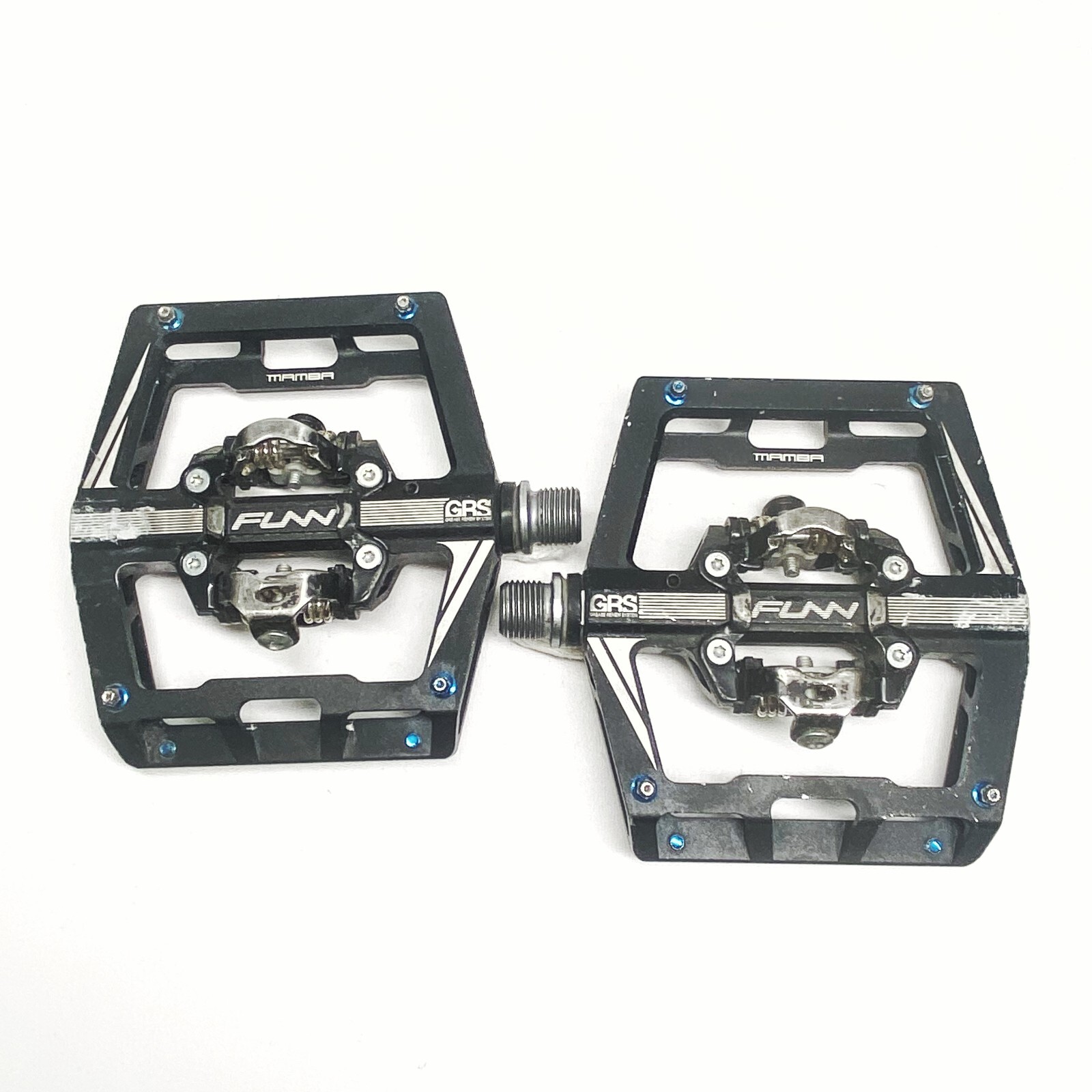 Funn Mamba Double-Sided Clipless Pedal,9/16-inch CrMo Axle(Black) – Used