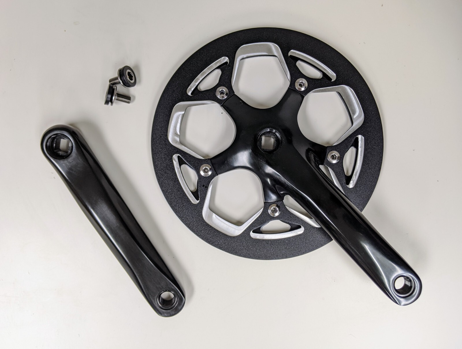 52T Chainring 170mm Aluminum Forged Crank Arm Crankset Ebike Bicycle Folding