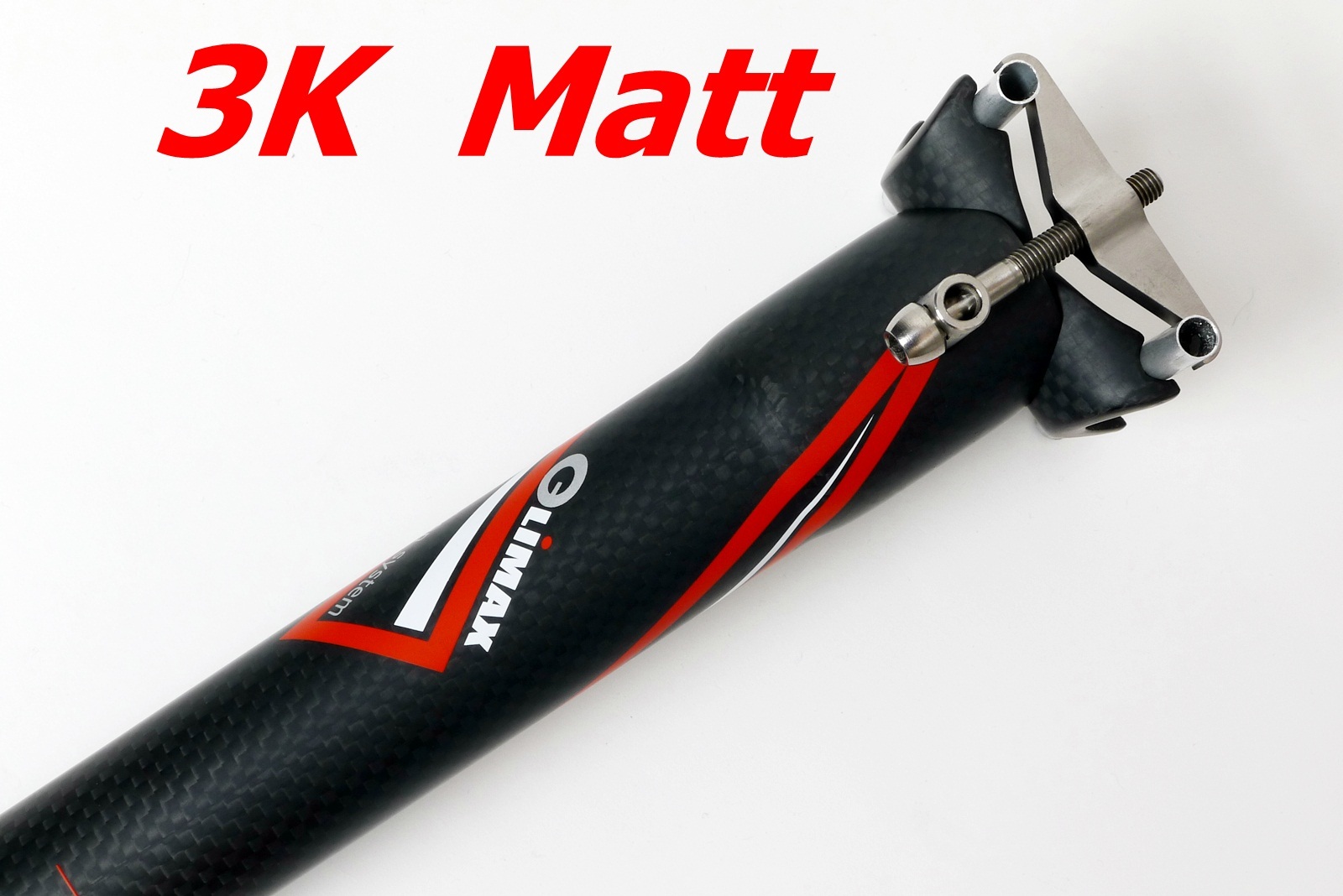 mr-ride 140g,31.6×350 Climax SP02A 3K Matt carbon Seatpost bike Road MTB Black