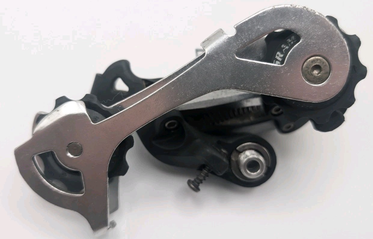Vintage SRAM ESP 7.0 Rear Derailleur 7/8/9 Speed Long Cage O/S Carbon Composite