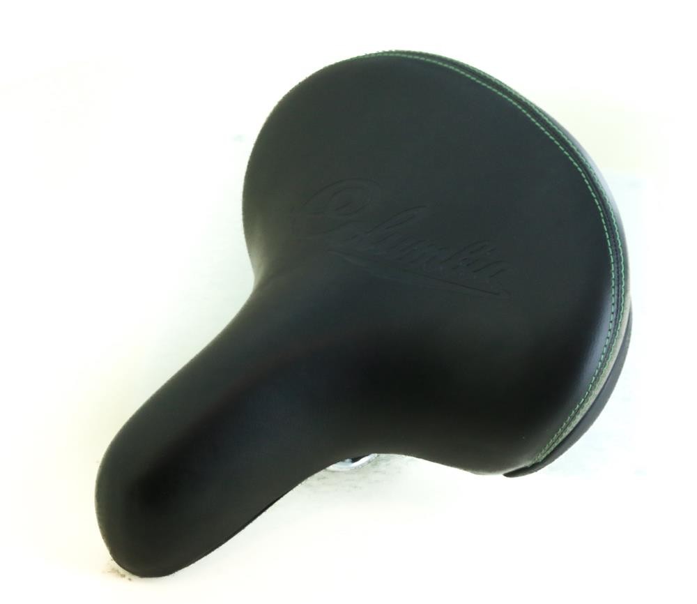 Columbia YJ-1137 Comfort Cruiser Hybrid Bike Wide Saddle / Seat Black NEW