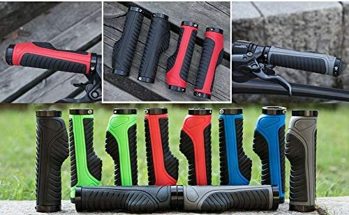 ROCKBROS Bike Grips Bicycle Double Lock-on Ergonomic Non-Slip Handlebar Grips