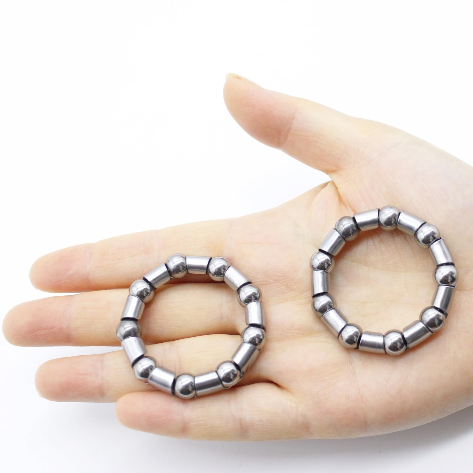 4 Pcs Bike Ball Bearing Retainer Bicycle Hub Crank Bearings Wheel Component