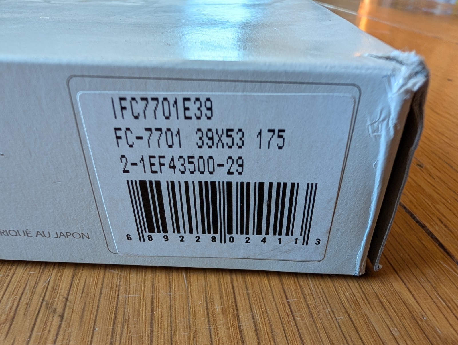 SHIMANO ULTEGRA 6503 Crankset 9 Speed 6500 ROAD BIKE, OCTALINK – 175mm – 53/39
