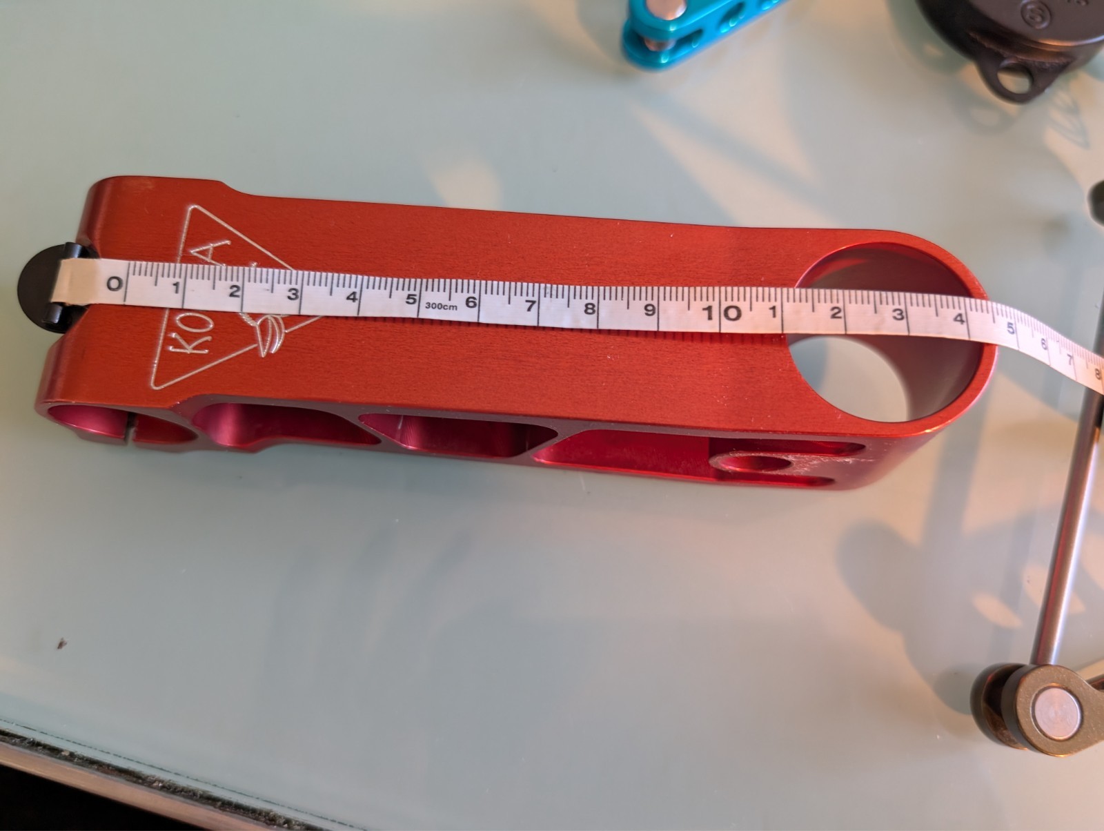 Vintage Kooka Billet Anodized Red Stem Rare CNC 90s MTB 130-135mm
