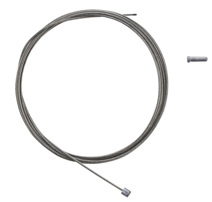 2 pcs / Shimano Stainless Shift Cable Bicycle Deraileur Inner Shifter 2100mm 1.2