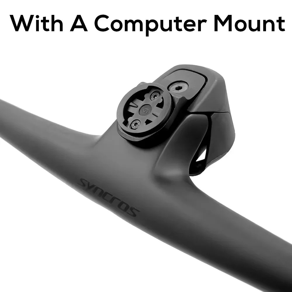 -30° MTB Bicycle Carbon Integrated Handlebar 70-100mm Full Internal Routing