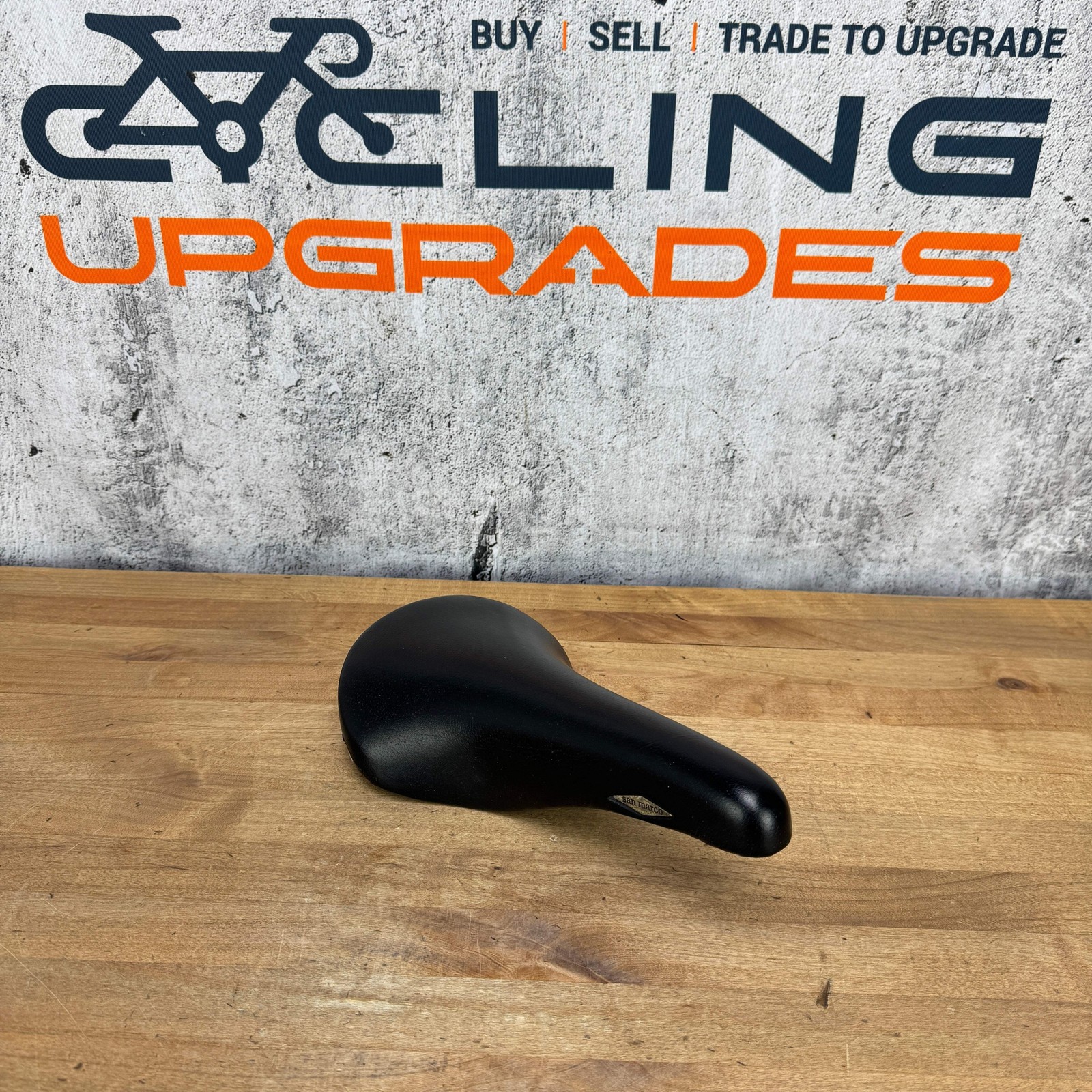 Low Mile! San Marco 1996 Rolls 7x7mm Titanium Rails 140mm Bike Saddle 289g