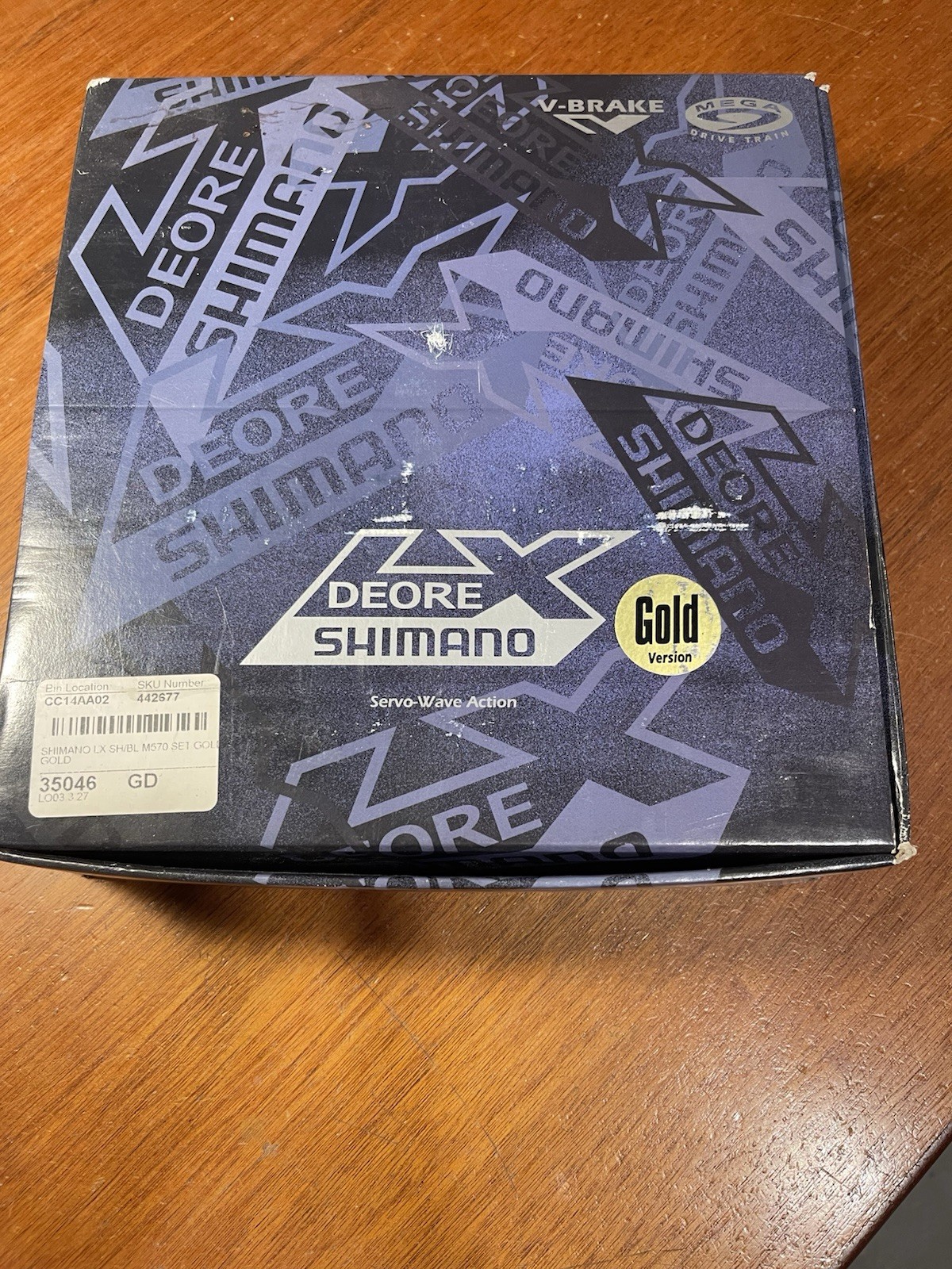 Shimano Deore GOLD LX ST-M570 3×9 Trigger Shifter V-Brake Lever NEW