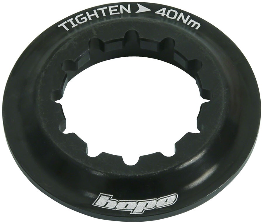 Pack of 2 Hope Center Lock Disc Lockring – Black