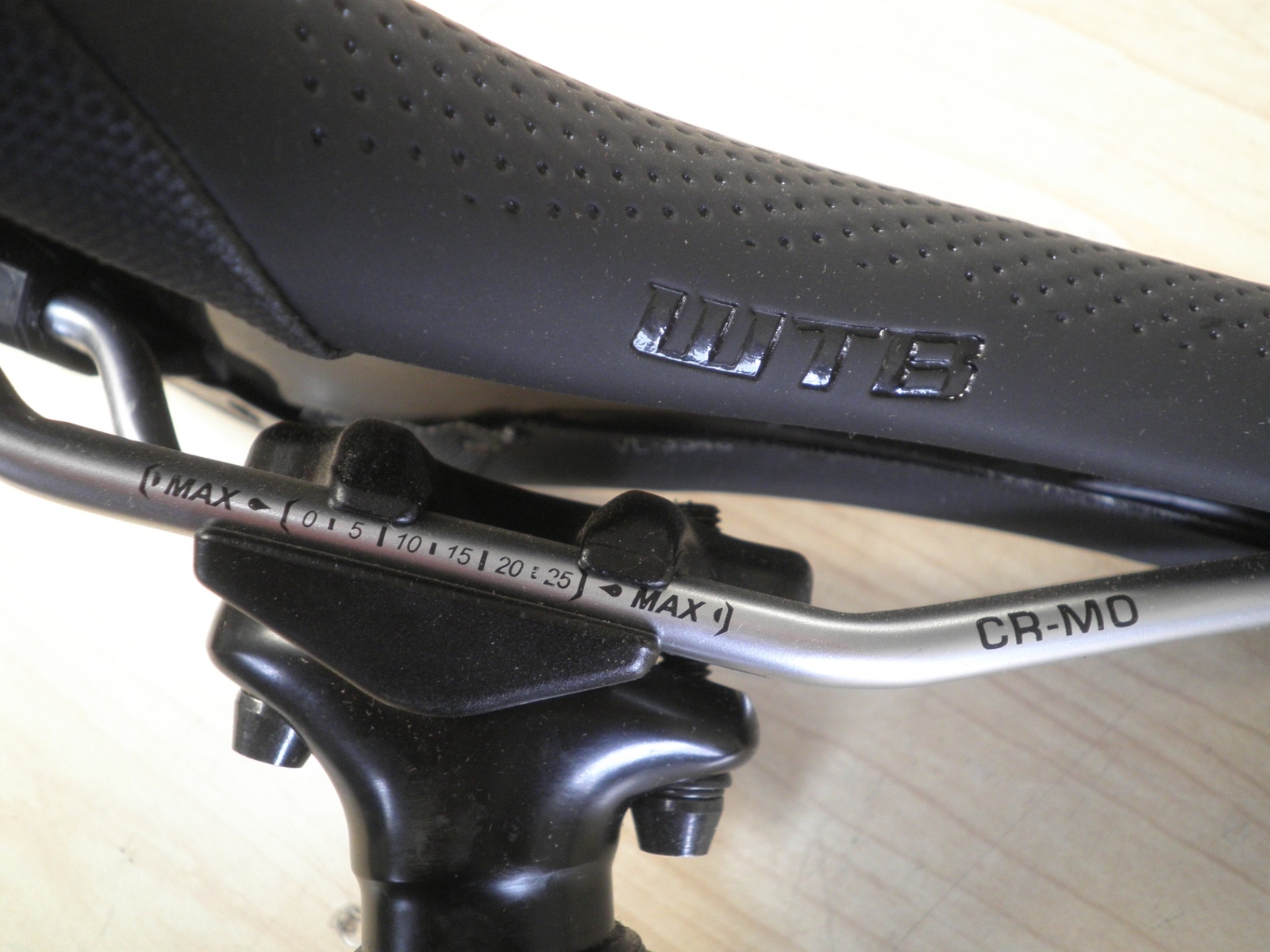 DOWN LOW 31.6X300mm DROPPER ALUMINUM SEAT POST W/WTB VOLT SEAT BIKE PARTS 172-3