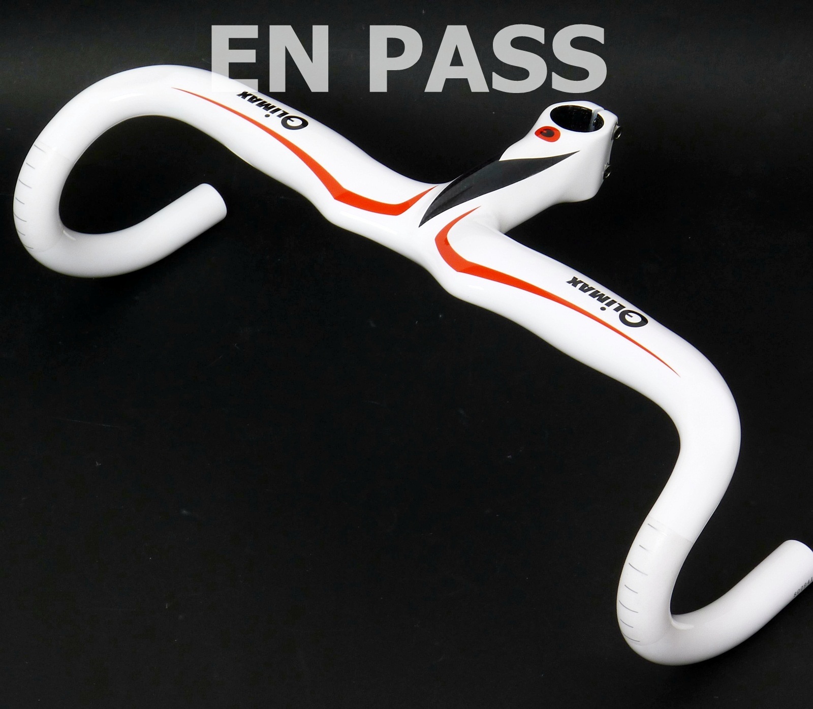 mr-ride 44×12,compact 350g Climax Carbon Integrated Handlebar stem HR03B White