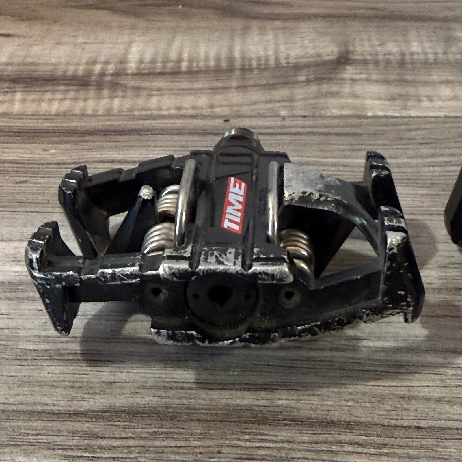 Time ATAC Z Platform Clipless Pedals Black No Cleats LOW MILES