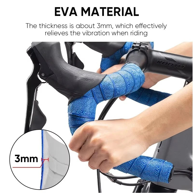 BV Bike Handlebar Tape Road Bicycle Cycling Bar Wraps Soft EVA Foam Non-Slip