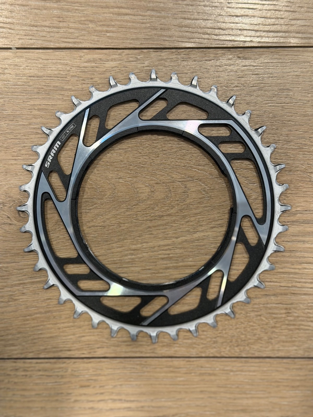 SRAM RED XPLR 40T Aluminum Thread Mount Chainring | 12/13-Speed, Narrow/Wide,