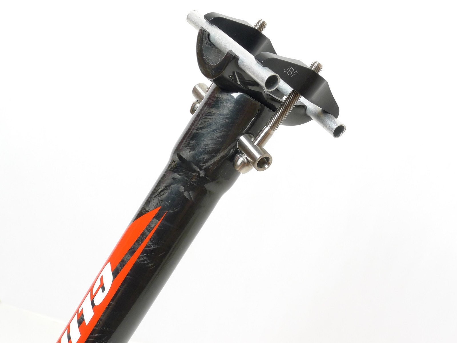 130g,27.2×350 Climax SP02C UD gloss carbon Seatpost Ti bolt Road MTB bike Black