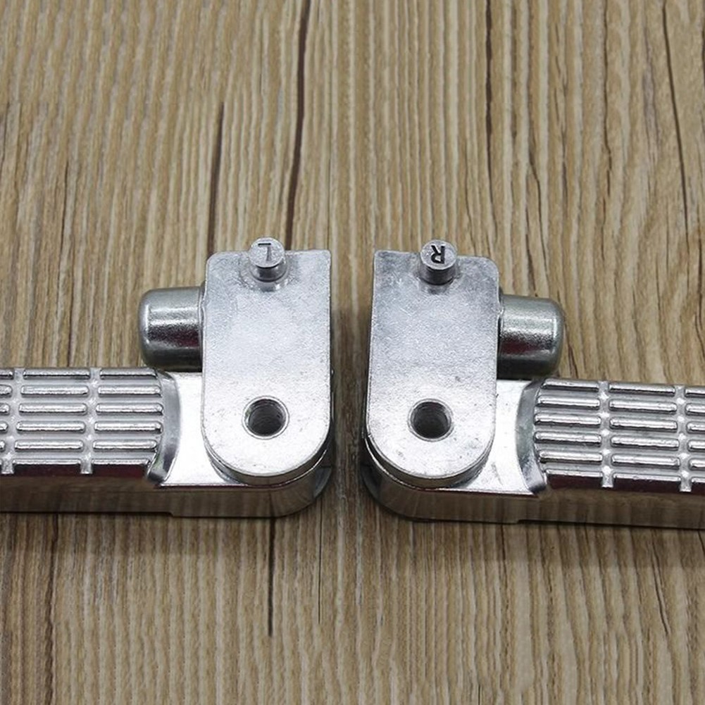 Ebikes Footrest Pegs with Non Slip Aluminum Alloy for Easy Installation