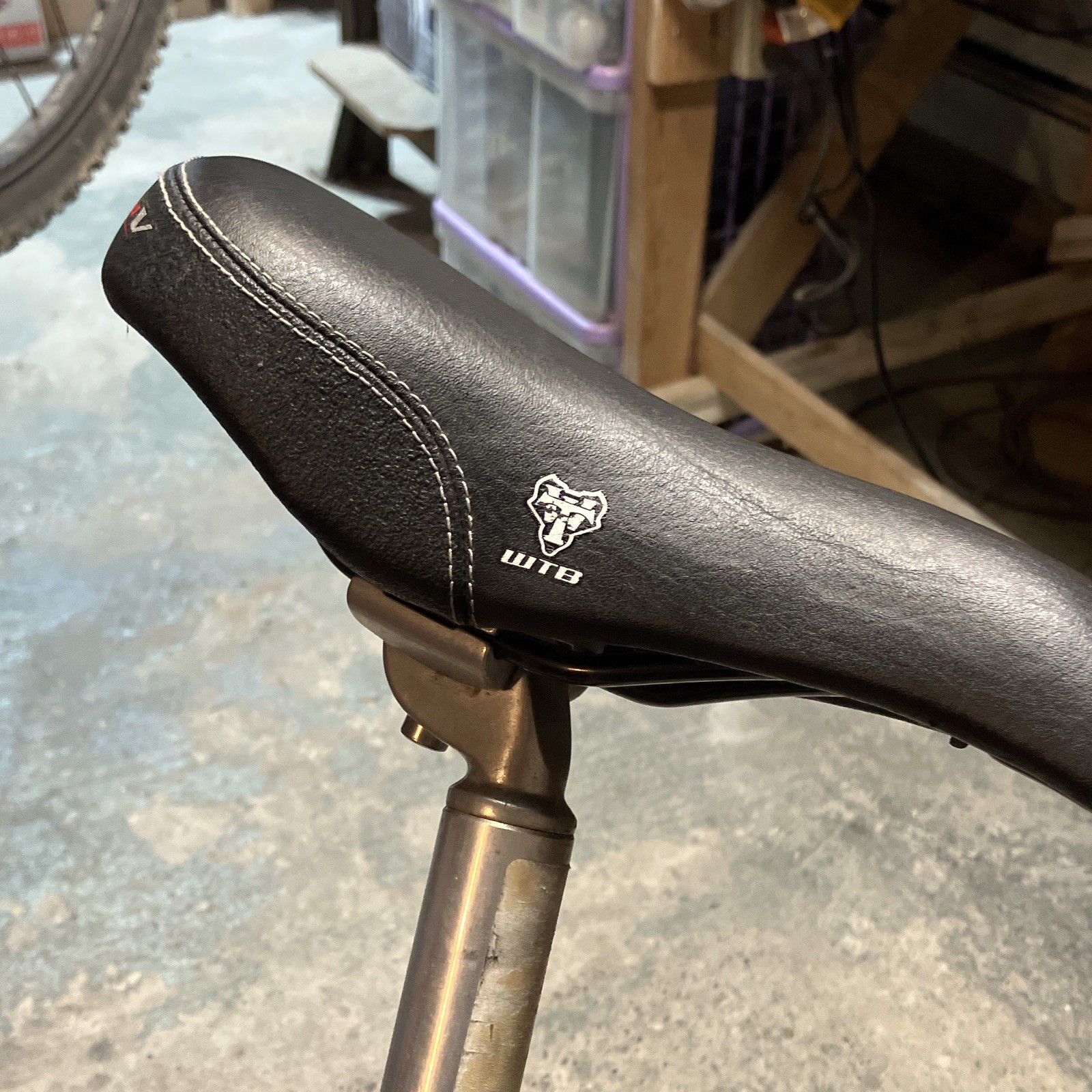 WTB Speed V Black Bicycle Saddle/Seat – Synthetic – MPN 3099B118