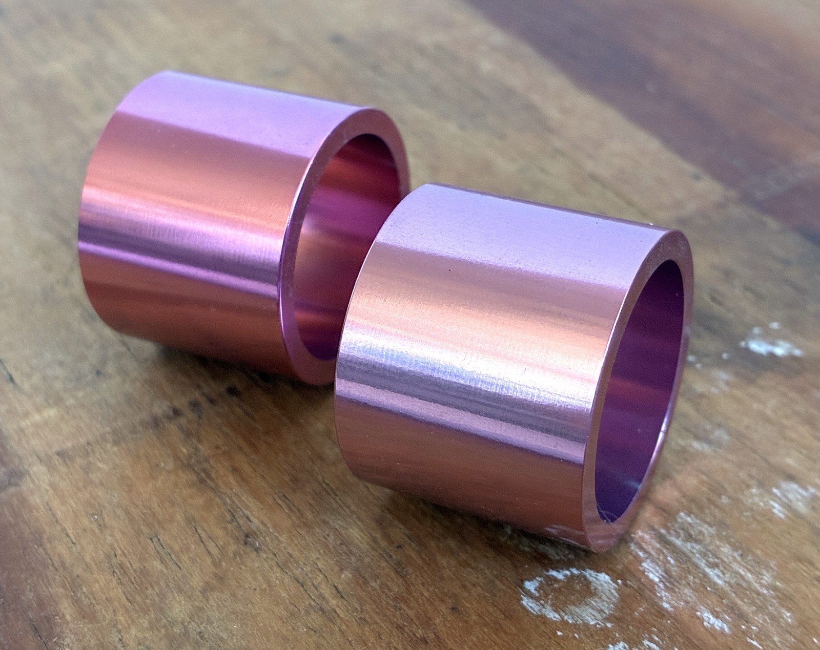 NOS Chris King 1″ Spacers – Multiple Colors @ 3 – 6 – 12 – 25mm Made in USA