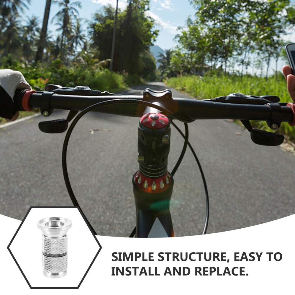 Carbon Fiber Front Fork Bicycle Headset Expander Bike Handlebar Stem Cap