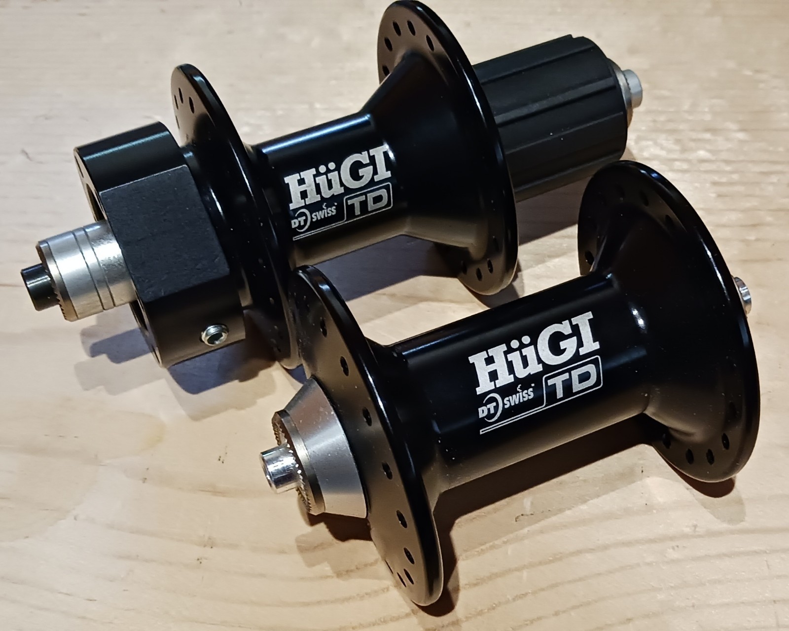HÜGI DT Swiss TD Tandem hubset 100/145mmOLD 40hole Ideal for SOMA “It Takes Two”