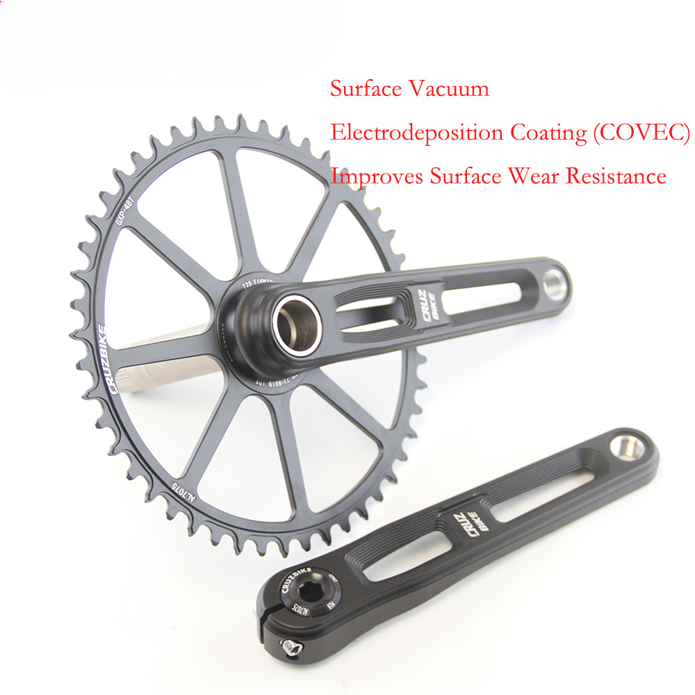 155/160/165/170/175mm Folding BIke/Road Bike Crankset BB Hollow Tech Sprocket