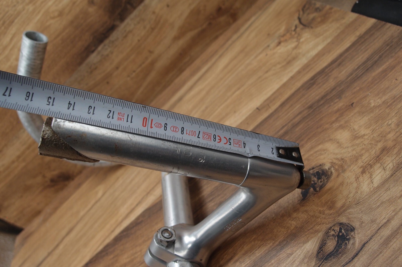 road bike drop bar Sakae Road Champion Japan + quill stem SR Forged AX-100
