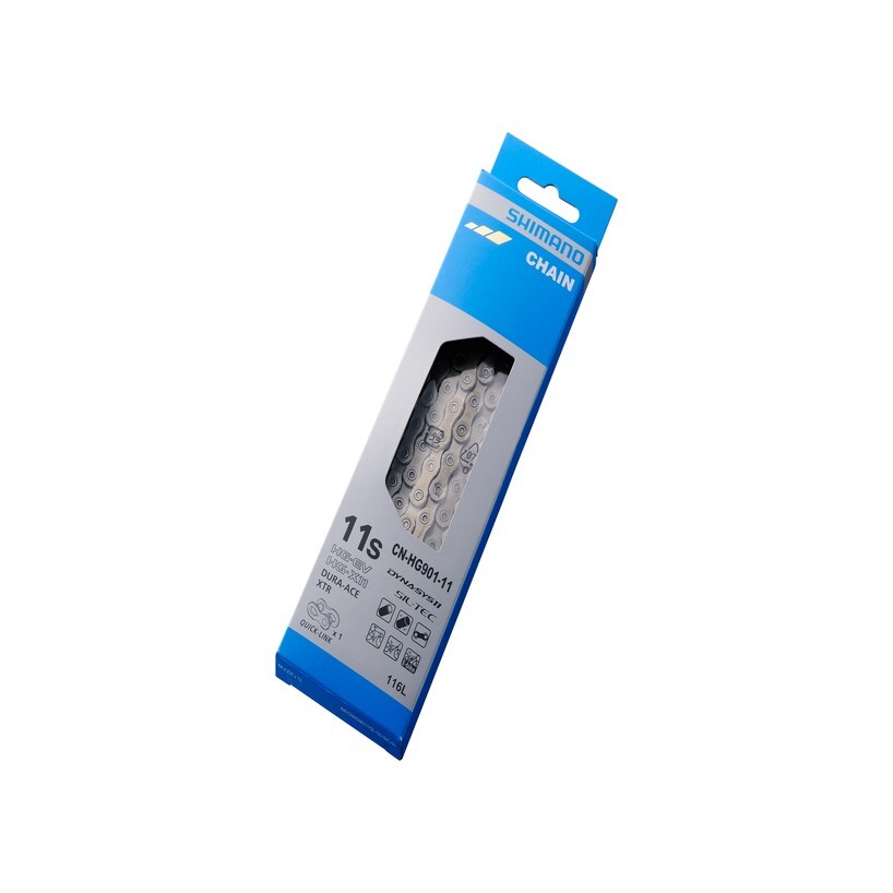 SHIMANO BICYCLE CHAIN | DURA ACE XTR | CN-HG901-11 | 11-SPEED | 116 LINKS