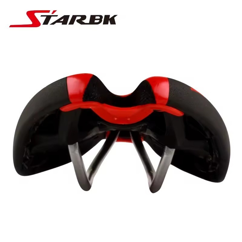 Bicycle Saddle Skidproof Bike Seat Cushion Bicycle Parts Road Mountain bike, Red