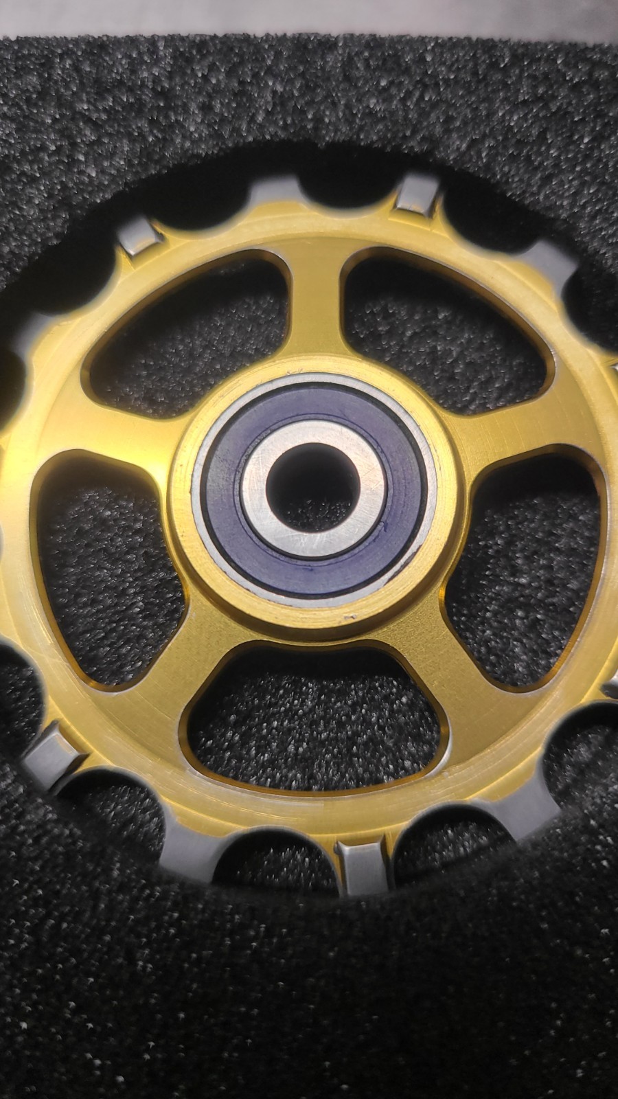 CERAMICSPEED Derailleur MTB Pulley Jockey Wheels SRAM AXS Eagle 12-Speed Gold