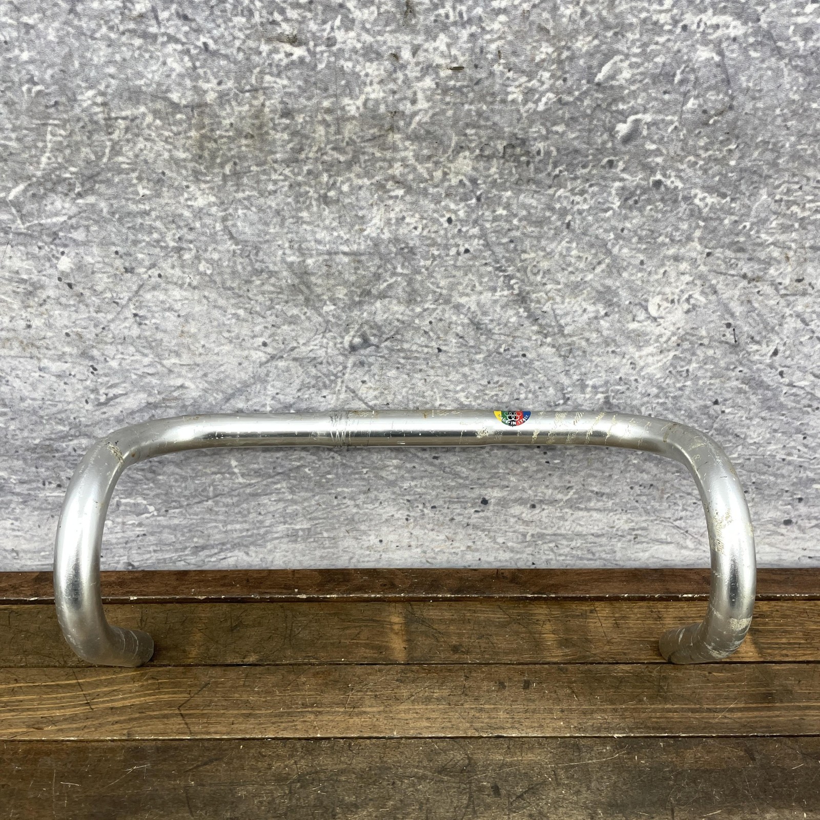Vintage 3TTT Grand Prix Drop Handlebar 26.4mm Clamp Silver 38 380 Road Bar Italy