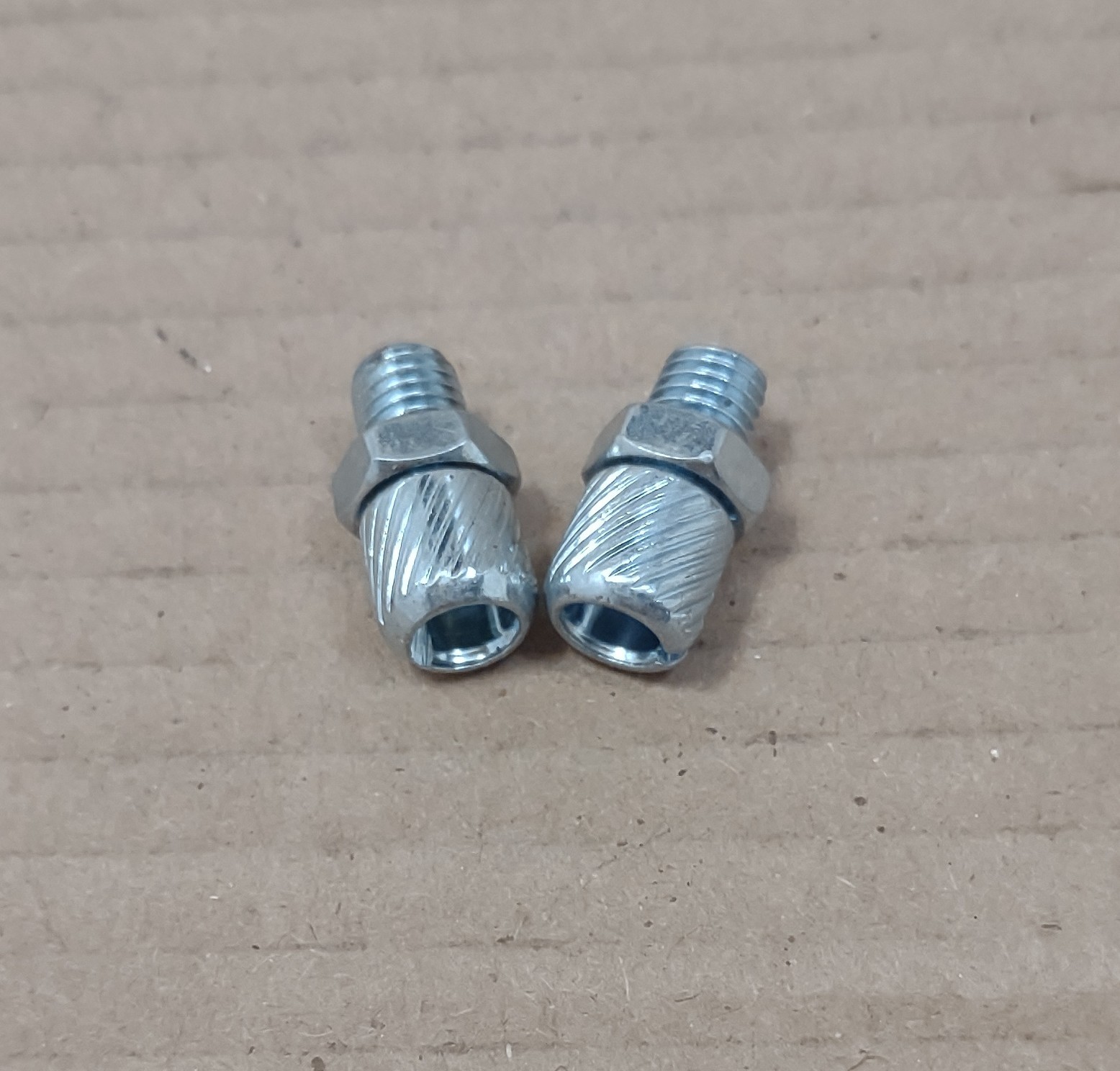 Odyssey Silver Steel Brake Cable Adjusters VIntage New Old Stock BIke