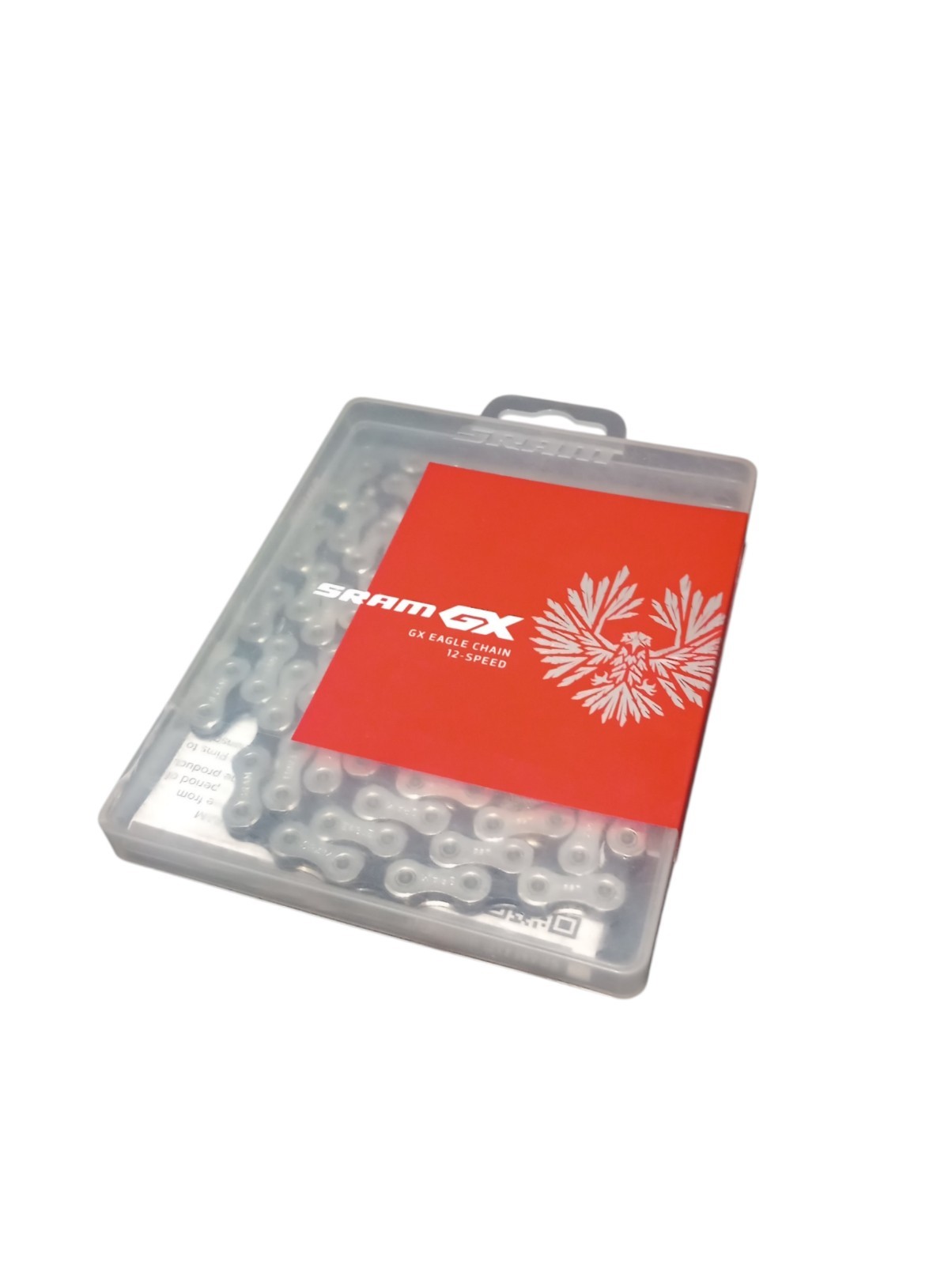 SRAM GX Eagle 12-Speed Chain 126 Links with PowerLock, Silver/Black