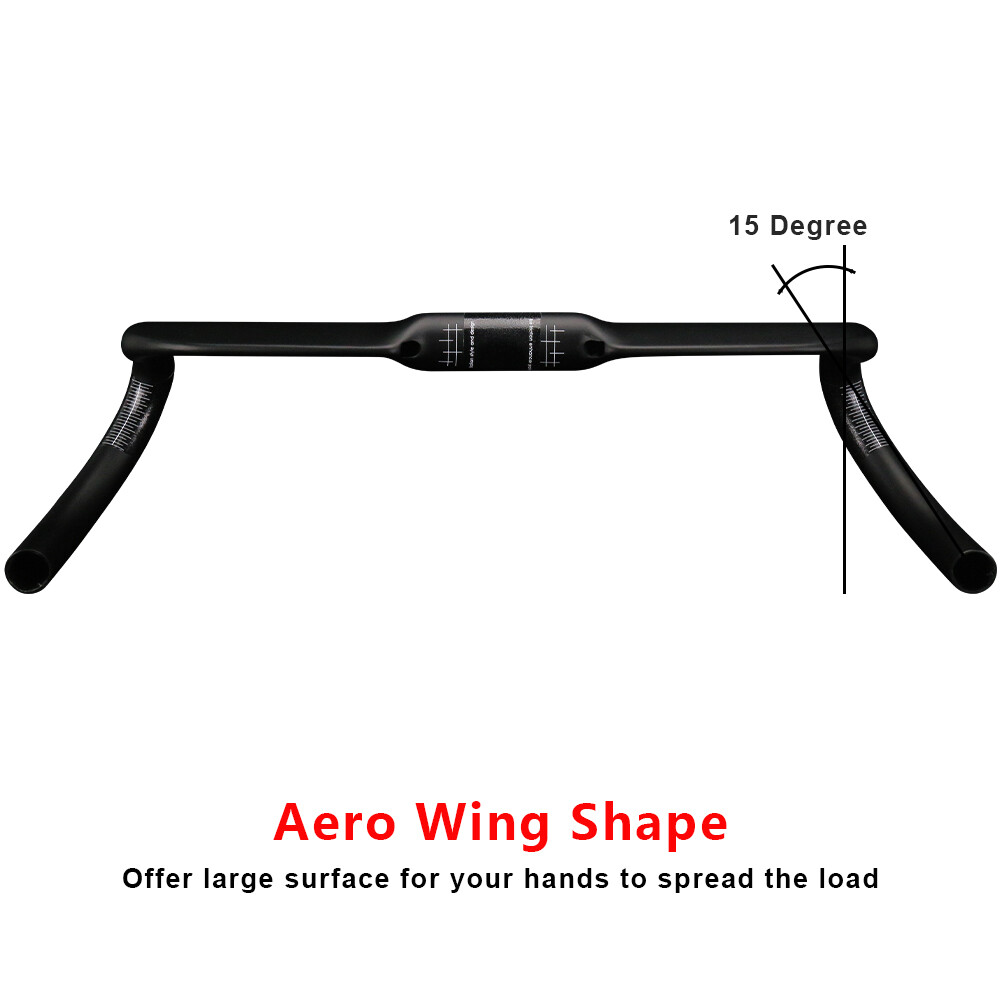 31.8 Carbon Road Handlebar For Bicycle Internal Routing Drop Handle Bar RXL SL