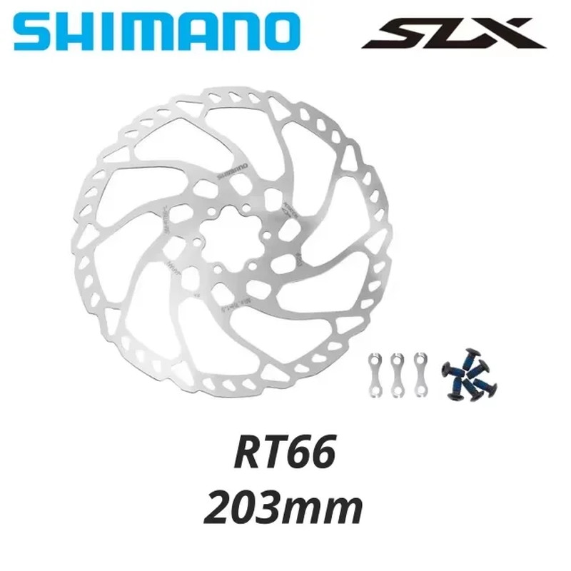 Deore XT RT86 Brake Disc 6 Bolt Ice Point Technology MTB Mountain Bicycle Disc 1