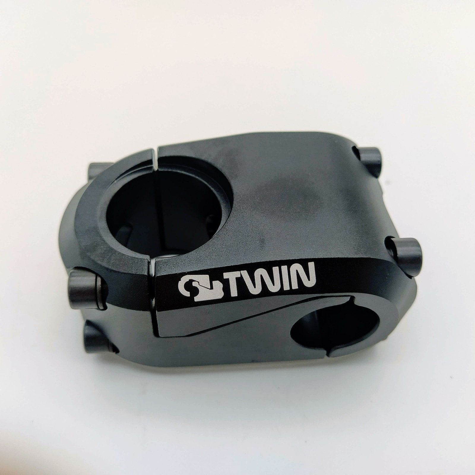 TWIN DRIVE FULL CNC BMX BIKE STEM 22.2MMX43MMX1-1/8″ BLACK
