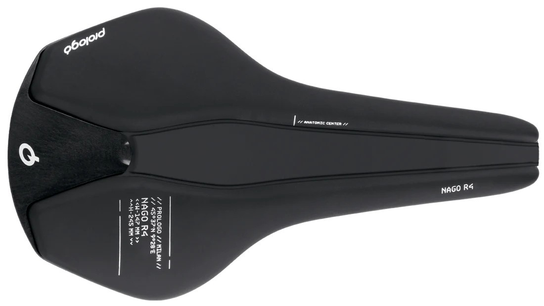 PROLOGO NAGO R4 147 SADDLE – ROAD & MTB – TIROX RAIL – COMFORT & PERFORMANCE