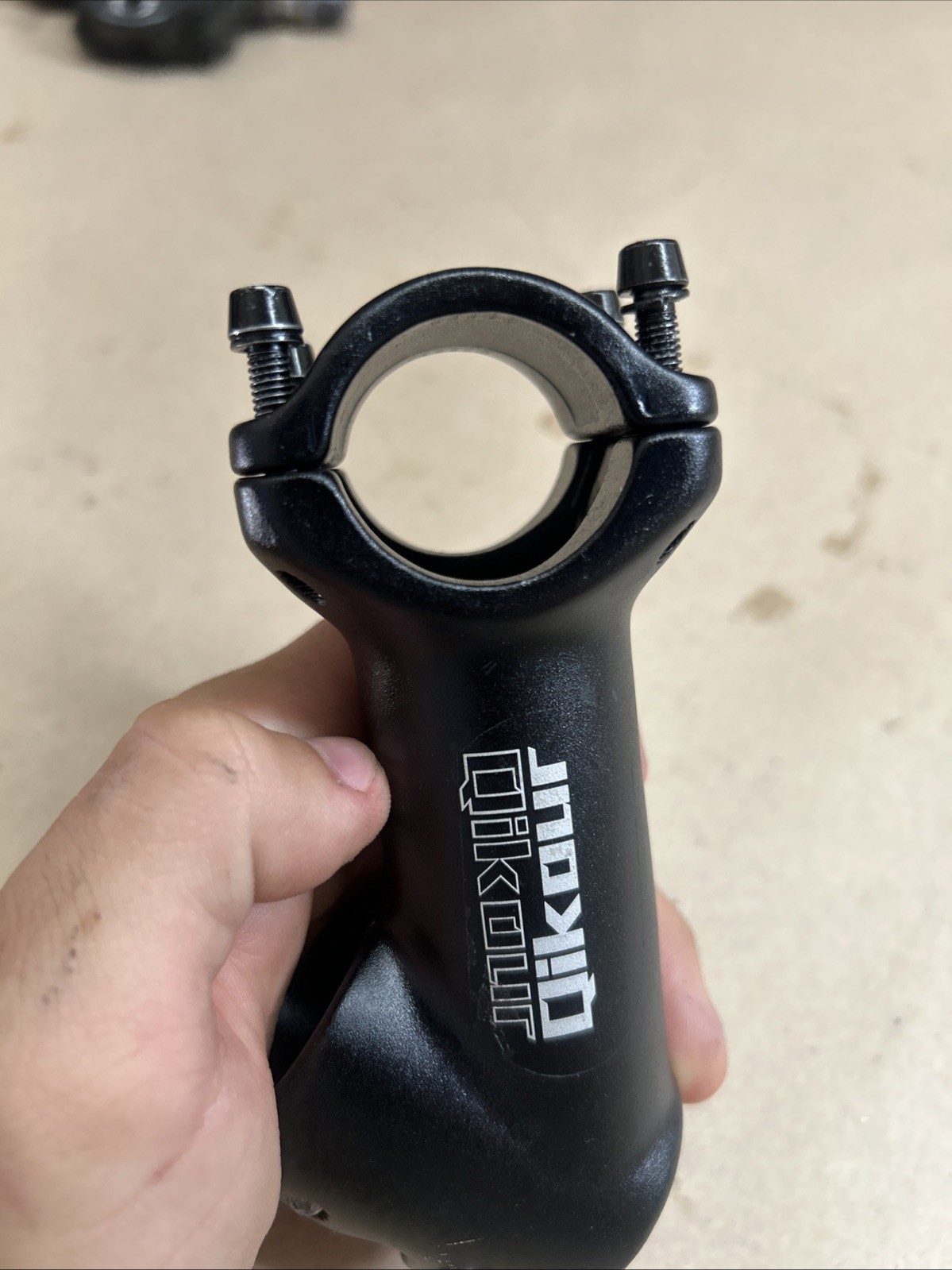 31.8 Handlebar Stem Riser 45° 90mm Aluminum Bike Clamp
