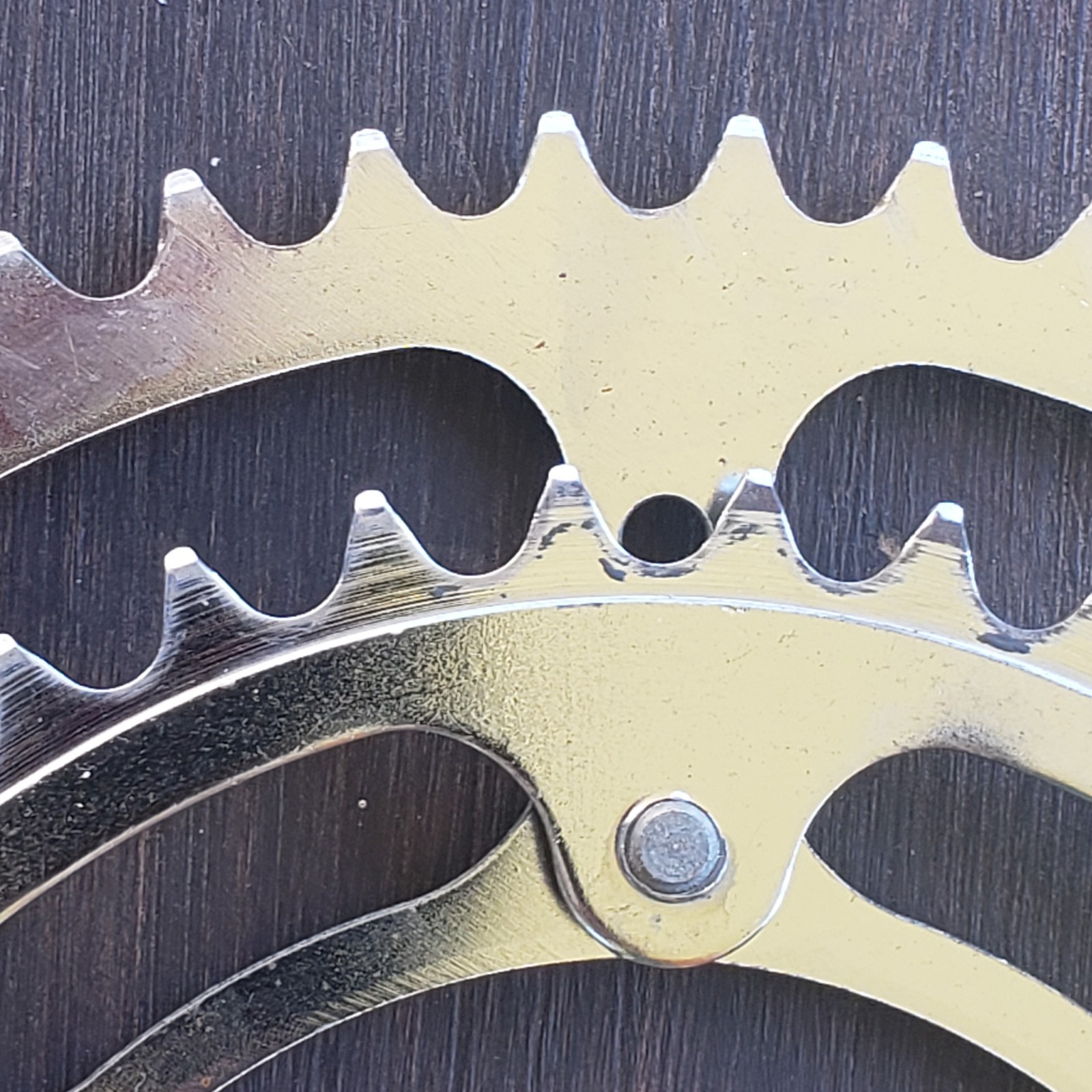 VINTAGE 1950s-1960s MILREMO STRONGLIGHT 116 BCD 52-40 DOUBLE CHAINRINGS VGC!!!