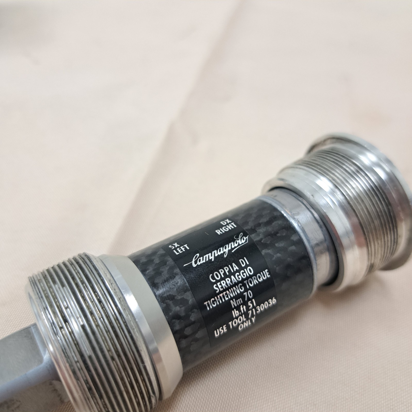 Campagnolo Record Bottom Bracket BB02-RE11BC TRIPLE English 111mm New