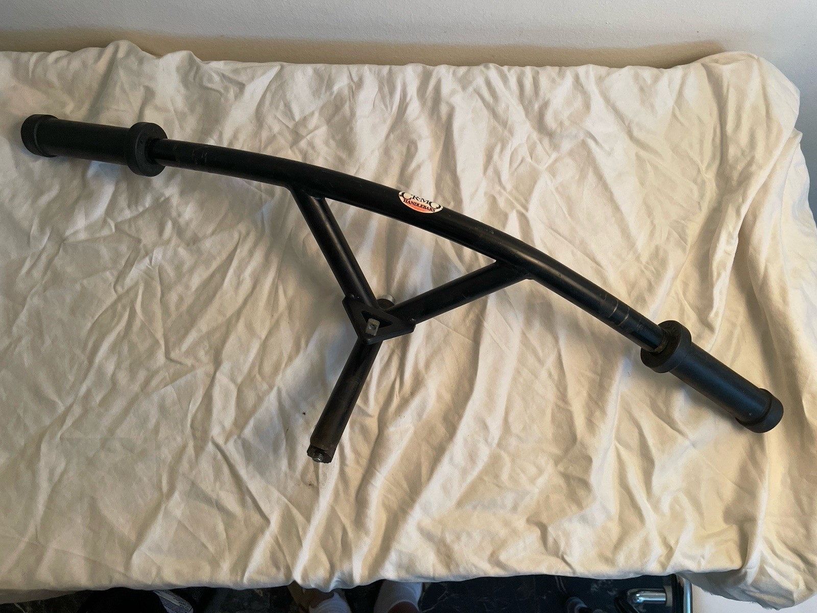 Black Raleigh Cro-Mo Bullmoose Bars 21/21.1mm Smooth-bend