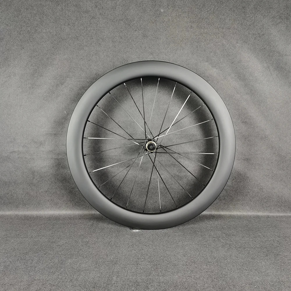700C Carbon Road Bike Rims 60mm Depth Hookless 29mm Wide V Brake/Disc Brake